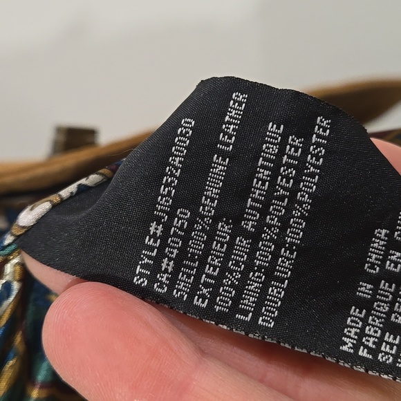 Retro 90's Guillaume Tan/Camel Suede Women's Blazer/Jacket With Paisley Lining - Picture 10 of 13